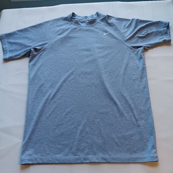Mens Nike Blue Dri-Fit Moisture Wicken Size‎ Small Active wear T-Shirt C30 - Picture 1 of 6